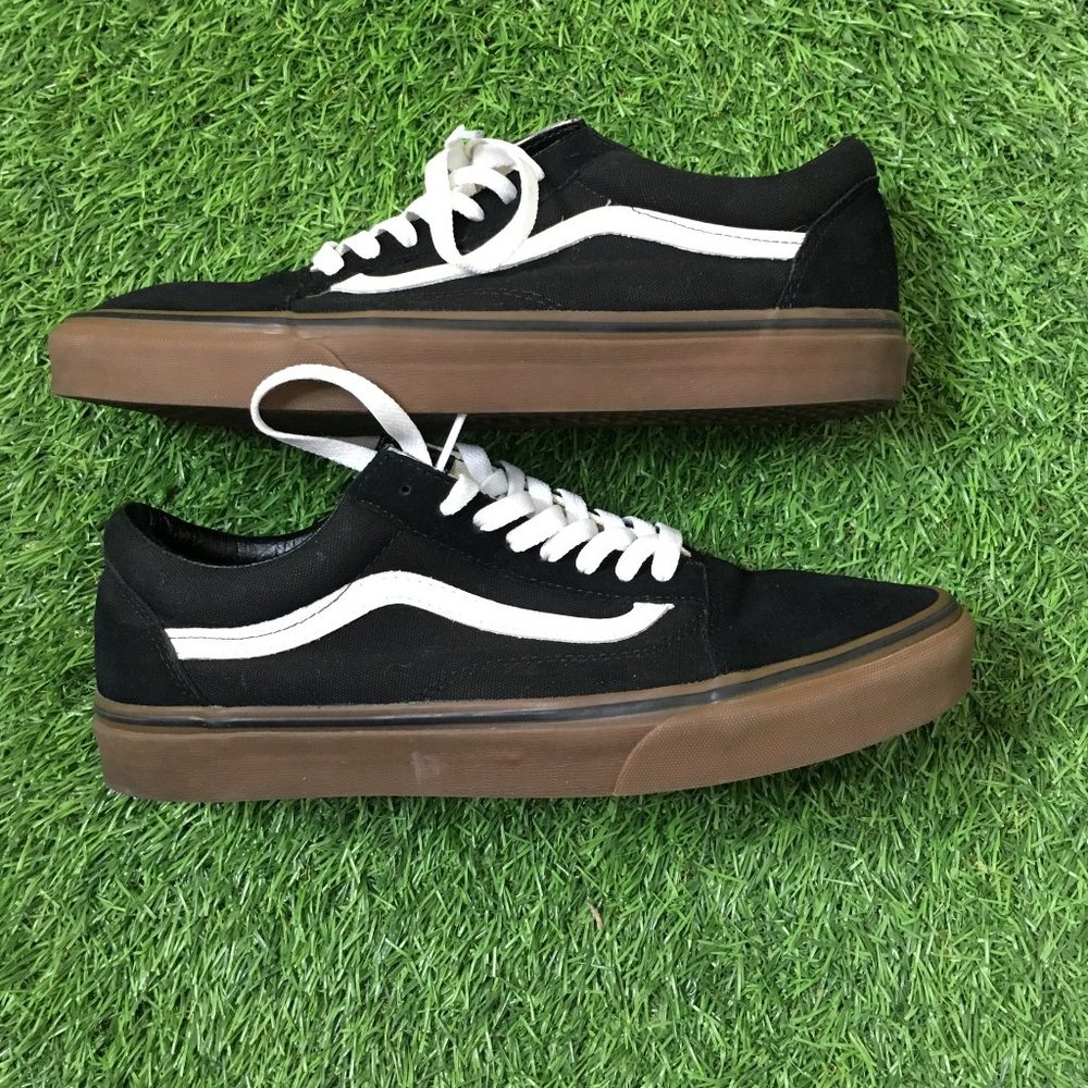 Vans Old School gum bottom Black / White size 10.5